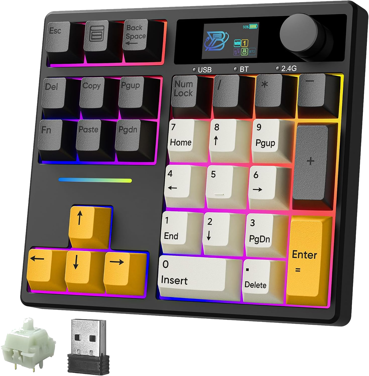 BOYI TD31Pro Tri-Mode Mechanical Numpad