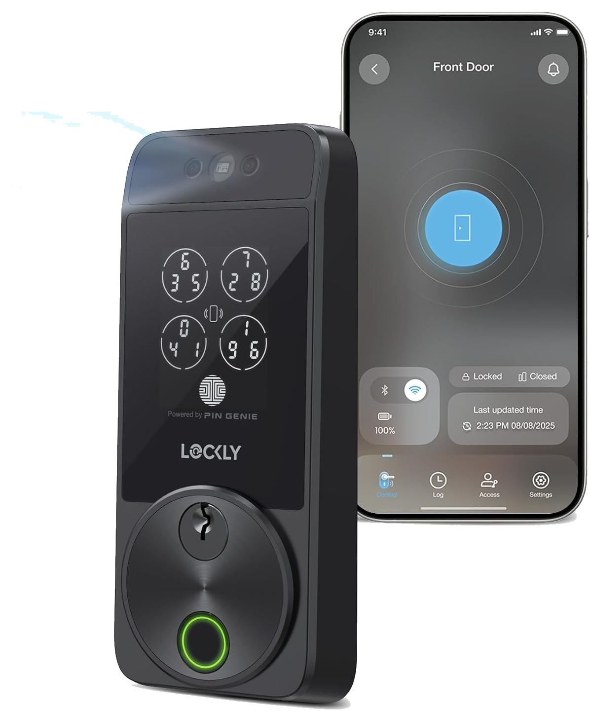 Lockly Visage Zeno Series Facial Smart Deadbolt
